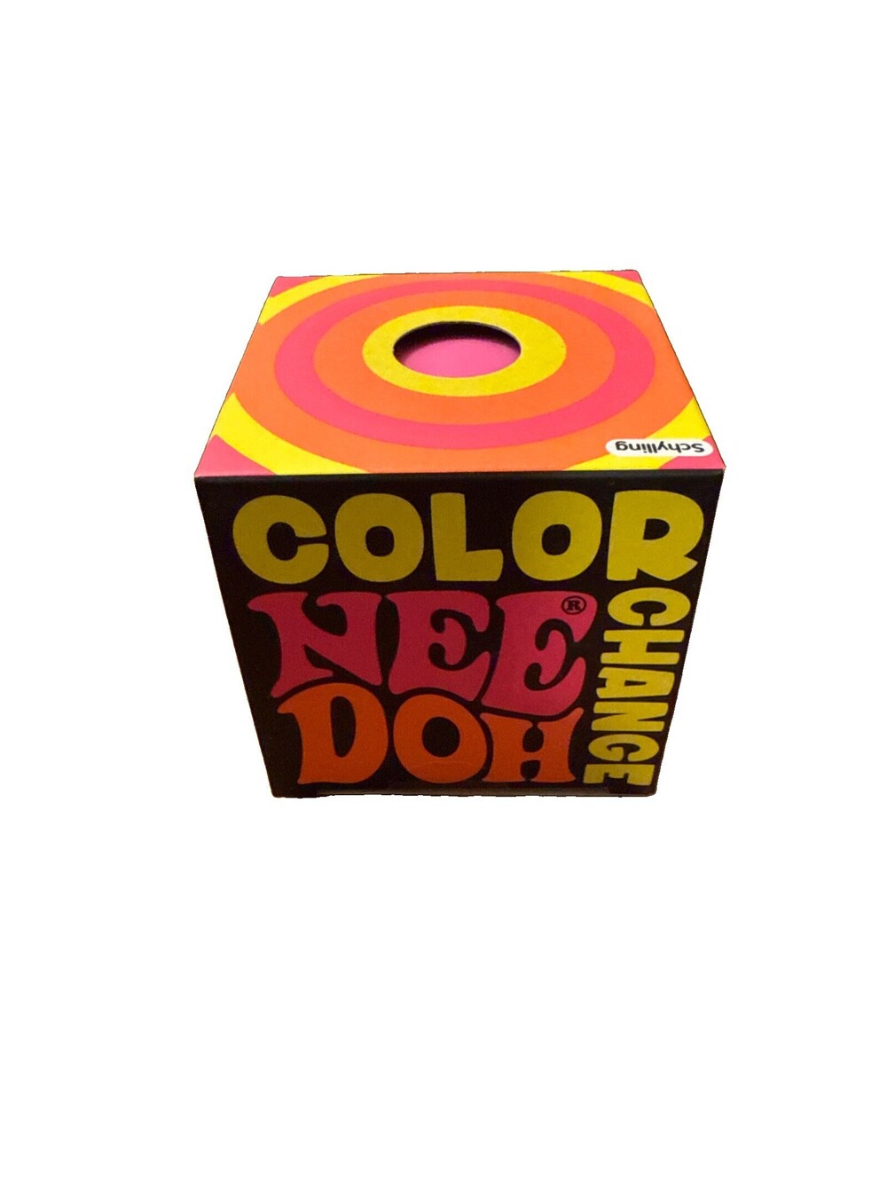 AUTHENTIC Schylling NeeDoh Color Change Pink Fidget Toy  Sensory Stress Ball